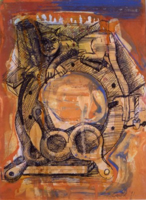 Drawing by James Castle